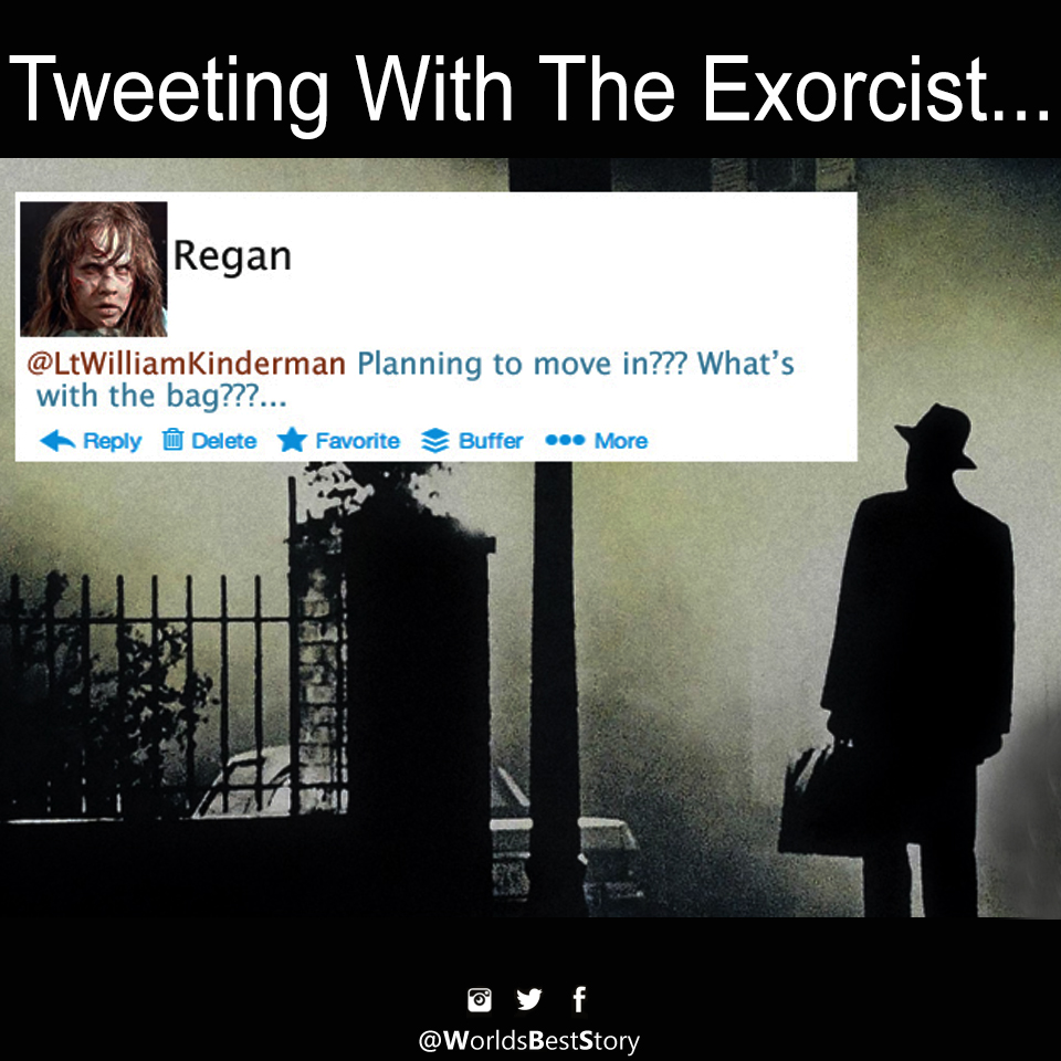 tweeting with the exorcist