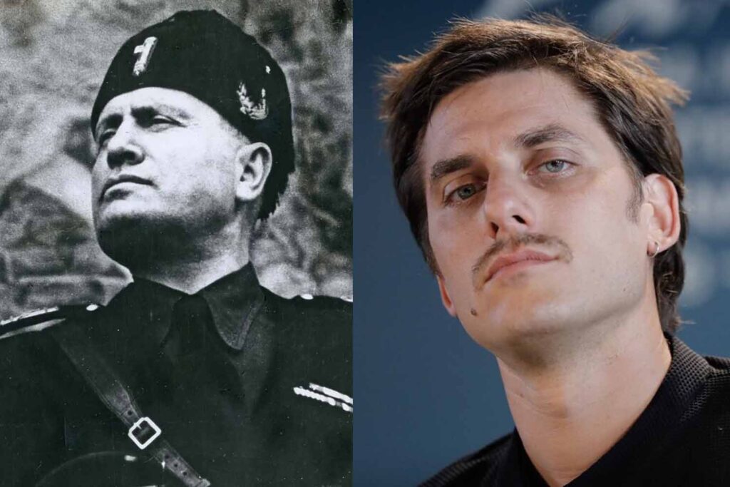 Luca Marinelli Cast as Mussolini