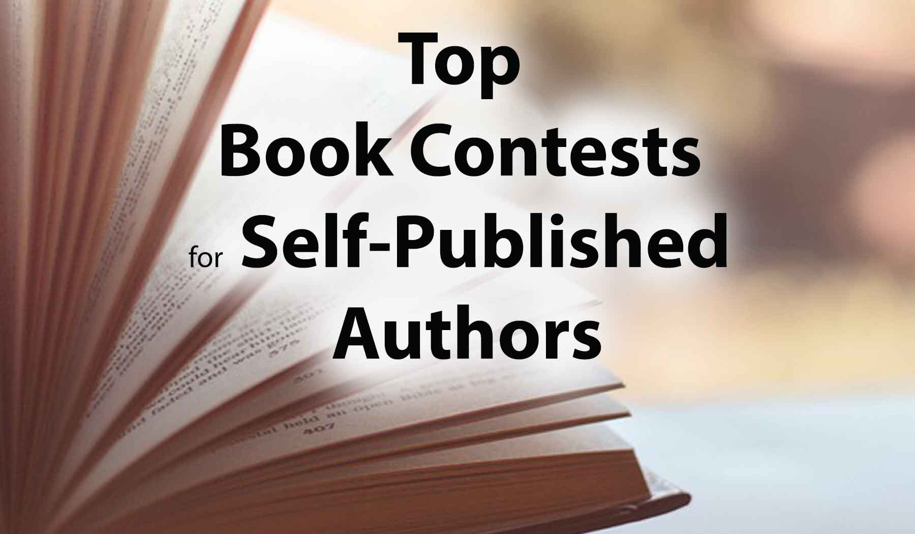 Top Book Contests for SelfPublished Authors Vincent and Friends