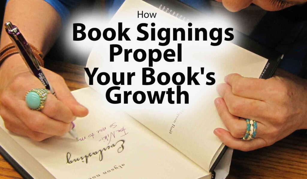 how book signings propel book sales