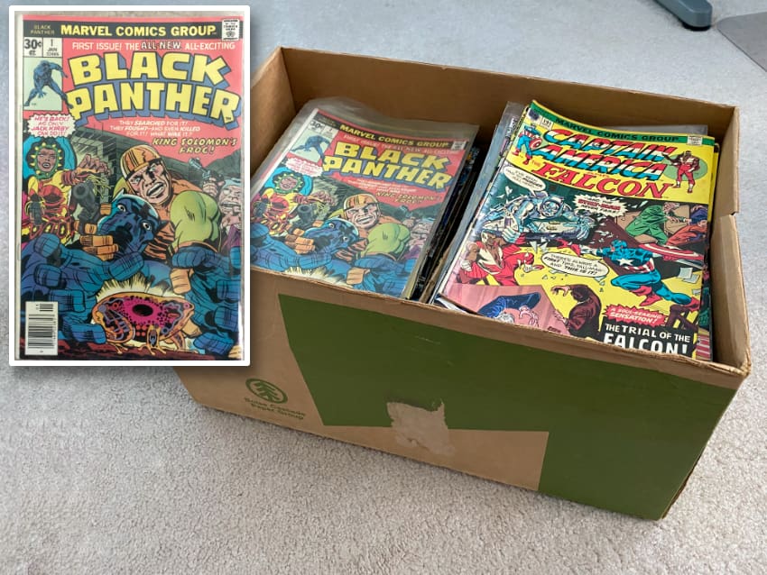 vintage comic books