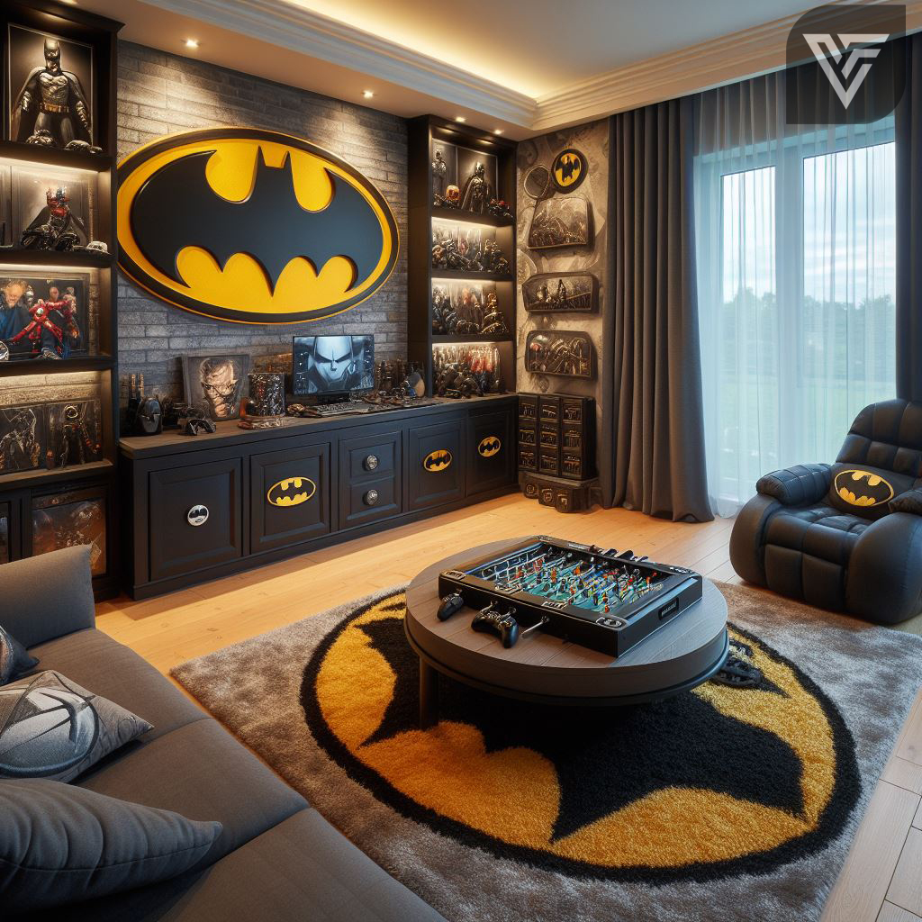 batman game room decor ideas