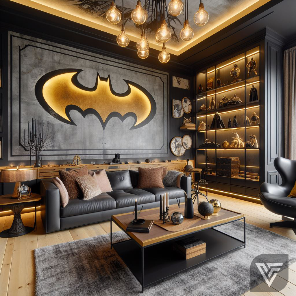 batman home idea for your tv room