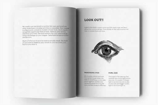 interactive book design