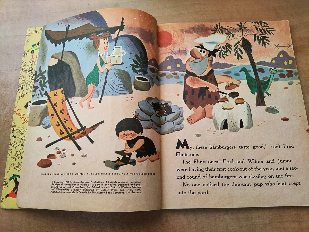 the flintstones rare books