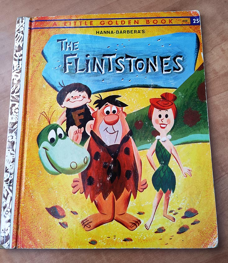 the flintstones vintage books