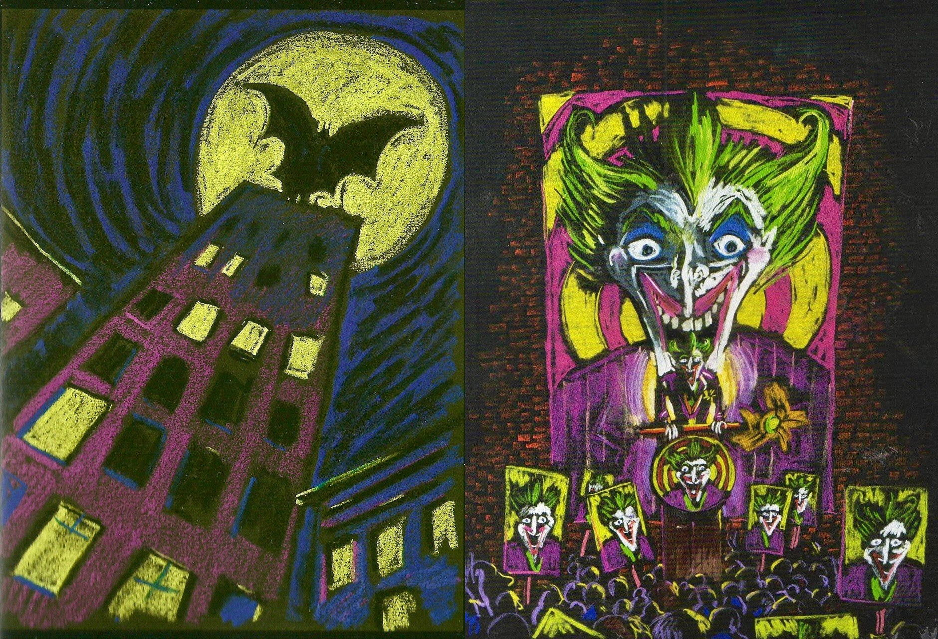 tim burton concept art batman