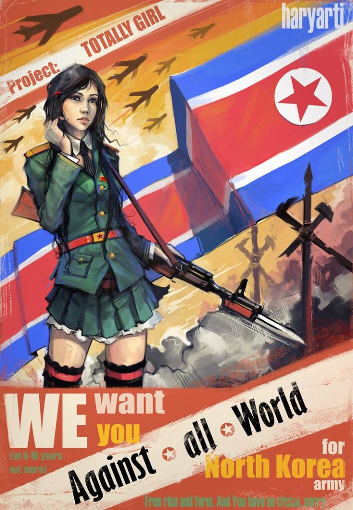 North Korean Propaganda Art