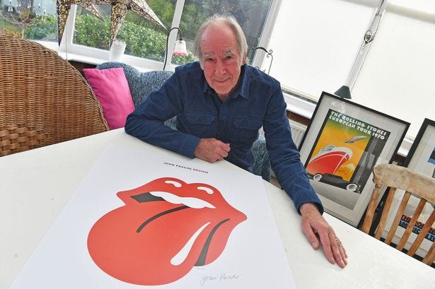 John Pasche The Rolling Stones Logo Creator