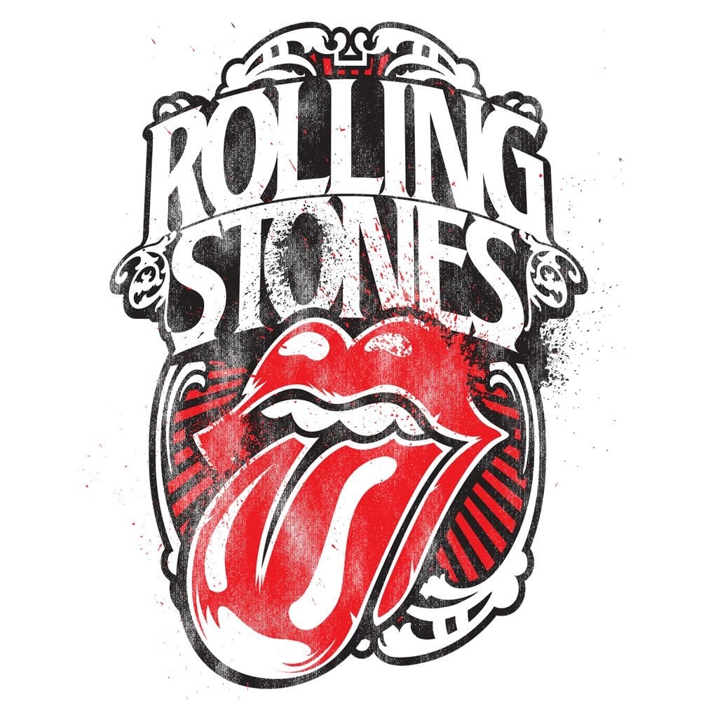 The Rolling Stones Logo Poster