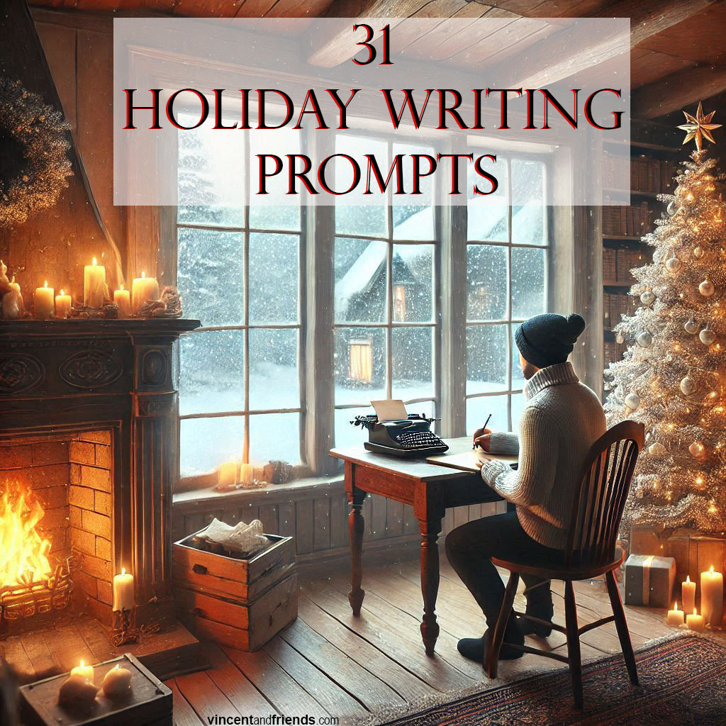 31 holiday writing prompts