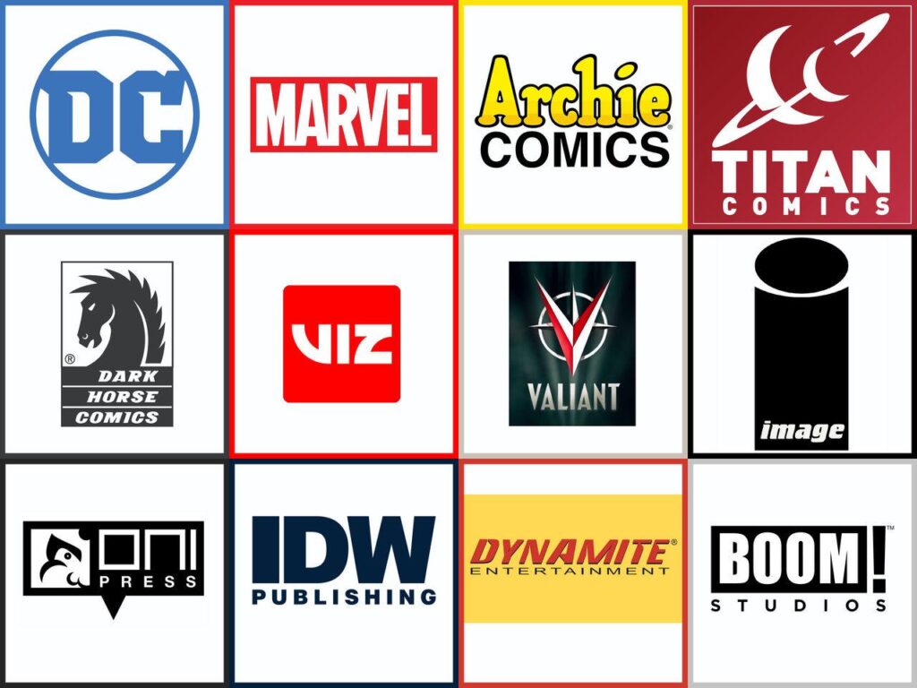 comic book publishers