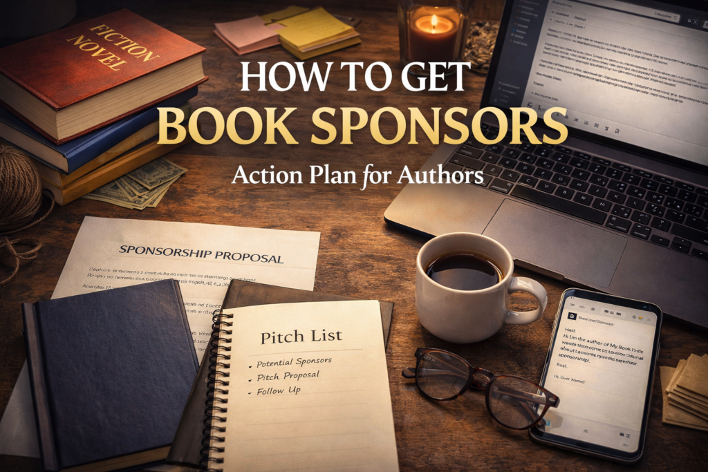 how to get book sponsors