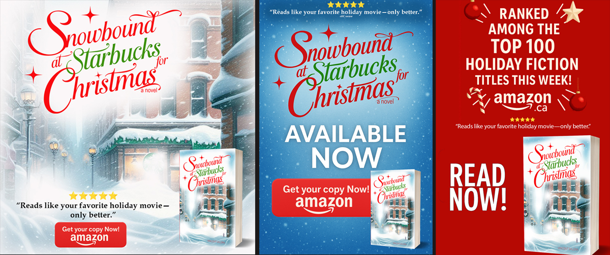 snowbound at starbucks for christmas